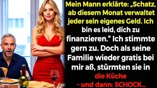 Mein Mann sagte: „Genug damit, dich zu bezahlen💰 Jeder sein Geld“ Ich sagte gern Ja. Bis…🤣