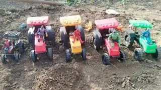 tractor trolley toy videotoy cars and trucks cartoon videos for  toy video for kids#toy #kids#bus