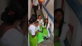 Fin Saja Upcoming Bodo film shoting at Tangla COLLAGE Pooja Abo And Tomi Abo Together