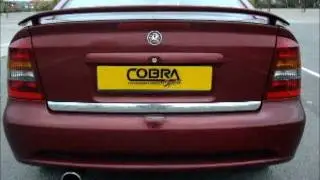 Vauxhall Astra Coupe Turbo Performance Exhaust by Cobra Sport Exhausts