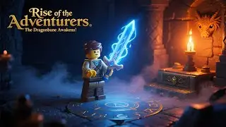 LEGO MMORPG: Dragon Siege on the Medieval City | Epic Fantasy Battle