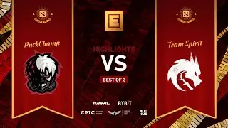 ЛУЧШИЕ МОМЕНТЫ ИГРЫ PuckChamp vs Team Spirit DPC EEU 2021/22 Winter Tour: Regional Finals