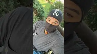 Supreme lightweight balaclava worn 🥷🔥🖤 #balaclava #supreme #supremebalaclava