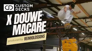 Customdecks.eu Collab With Douwe Macare: A Skateboarding Revolution!