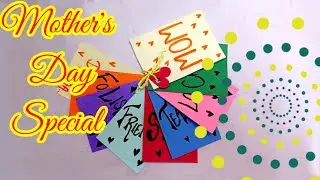 Mother's day special, Mini scrapbook ideas,,Beat use of small size paper...