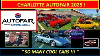 Charlotte AutoFair 2025! Classic cars, muscle cars, Radwood, and more! #carshow #carmeet #charlotte