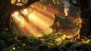 Sunlit Forest Cottage 🍃✨ Cozy Lo-Fi Beats for Relax, Study & Peaceful Moments