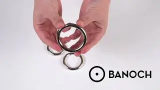 Banoch | Cockring licht gebogen metaal
