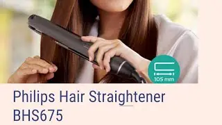 PHILIPS HAIR STRAIGTHENER BHS675