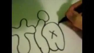 Graffiti Throwie - Tatianna (Request)