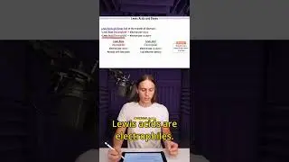 Lewis Acids and Lewis Bases #acidsandbases