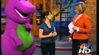 Barney stops by NBC Action News Midday