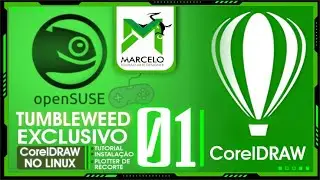 CorelDRAW NO LINUX  VIA LUTRIS  👉🏻  ÚNICO NO YOUTUBE  🆘 EXCLUSIVO