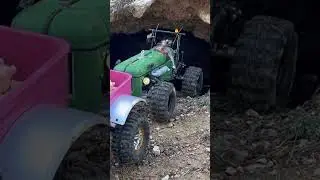 2 Traktoren an Spaniens K&uuml;ste unterwegs