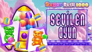 SLOT OYUNLARI🔥SUGAR RUSH 1000🔥SEVİLEN OYUNN !!