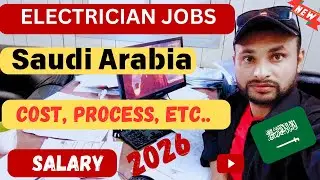 Electrician jobs in Saudi Arabia 🇸🇦 | Work visa | Salary | Working in Saudi Arabia @noontravels