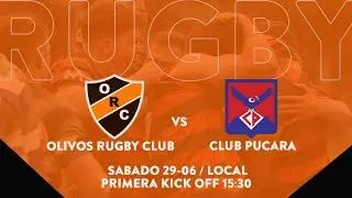 Olivos Rugby Club vs Pucara | 13ma Fecha Torneo Primera A de URBA