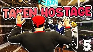 My Perma Character Gets TAKEN HOSTAGE by a SERIAL KILLER in GTA RP!!!