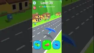 Shape-shifting Game All Levels Gameplay (iOS, Android) Mobile Walkthrough - Level 35 Completed