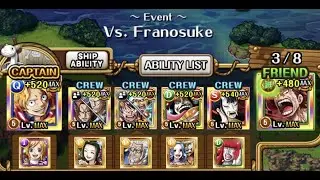 How did I end up with this Arena Franky team!? OPTC Arena Franosuke - 6+ Lucy and Legend  Kid team
