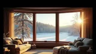 Sunny winter morning