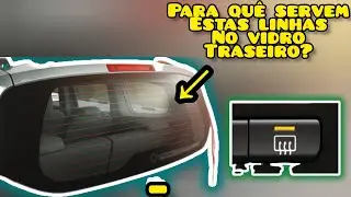 A Função Das Linhas No Vidro Traseiro Dos Carros |