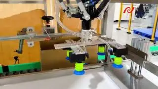 Customized Automatic Electing Cartoning Sealing and Palletizing Packaging Line with Robot