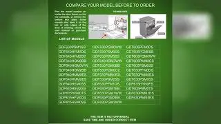 Review: WD21X25198, WD21X25732 compatible with GE Dishwasher Main Control Board fits old # WD2...