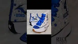 My first bling Converse Platform shoe. #blingconverse #customsneakers