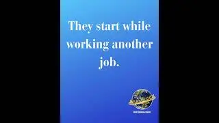 It Can Start as a Side Hustle