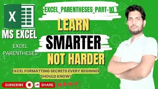 Excel Parentheses Explained in Hindi | Change Order of Calculations in Excel Formulas | Part 10