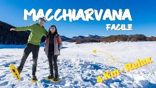 Abruzzo sulla neve:: CIASPOLATA a MACCHIARVANA - l'anello perfetto