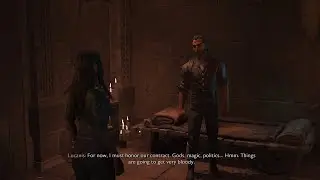 DA The Veilguard: First Check-In w/ Lucanis at the Lighthouse (Crow Rook/Romance Dialogue)