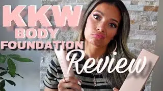 KKW BODY FOUNDATION REVIEW | HEY KIM! YOU OWE ME A BRUSH 😵