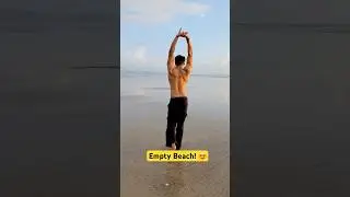 SECRET Empty Beach Near Mumbai! 😦🌊   #shorts #vlog