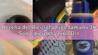 Rese&ntilde;a del Bicicleta ni&ntilde;o tama&ntilde;o 14 Sonic bicicleta ni&ntilde;o Dino Bikes Made in Italy 614-SC