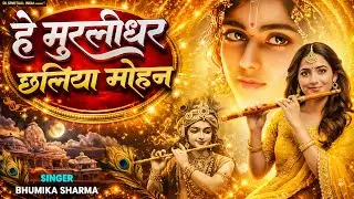 हे मुरलीधर छलिया मोहन | Hey Murlidhar Chhaliya Mohan | Bhumika Sharma | Latest Krishna Bhajan 2026