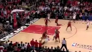 Block of the Night: LeBron James Last-Second Block on Derrick Rose at the End of Game 5