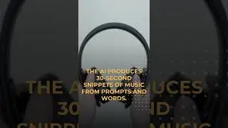 Google&rsquo;s new AI turns text into music #shorts #googleai #musiclm #texttomusic