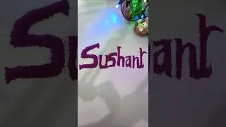 calligraphy name writing✍️ with colour sand #calligraphy #writing #shorts  #viral #video #craft #art