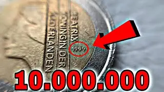 RARE 10.000.000 - Netherlands 2 Euro coin 1999