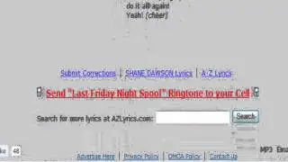 Azlyrics Lyric Generator