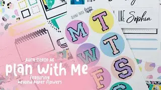 Aura Estelle A6 | Plan With Me | Beyond Paper Flowers