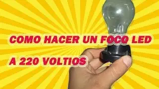 foco led  a 220 voltios