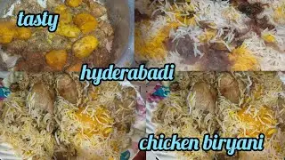 tasty hyderabadi chicken biryani | try one time making any time | #viral #trending 