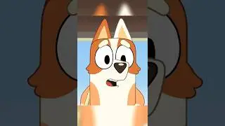 Bingo looks like Auntie Brandy (Bluey Clip) #bluey #australiancattledog #clips #cartoon #recommended