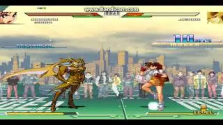 M.U.G.E.N. Team Anime Girls in arcade mode (Part 2) (Tag Mode)