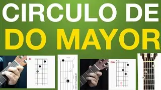 Como Tocar Circulo de { Do Mayor } Con Guitarra Paso a Paso