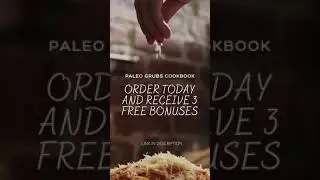 PALEO GRUBS COOKBOOK #SHORTS
