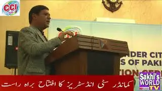 Commander Zakir Addressing at Commander City